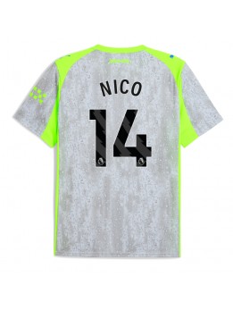 Manchester City Nico Gonzalez #14 Rezervni Dres 2025-26 Kratak Rukavima Manchester City Nico Gonzalez #14 Rezervni Dres 2025-26 Kratak Rukavima